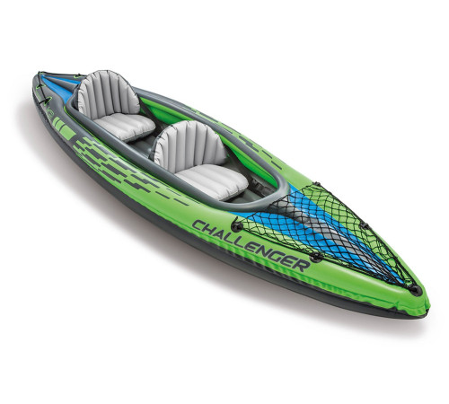 Каяк надувний Intex Challenger K2 351 x 76 x 38 см, зелений