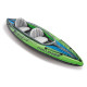 Каяк надувний Intex Challenger K2 351 x 76 x 38 см, зелений