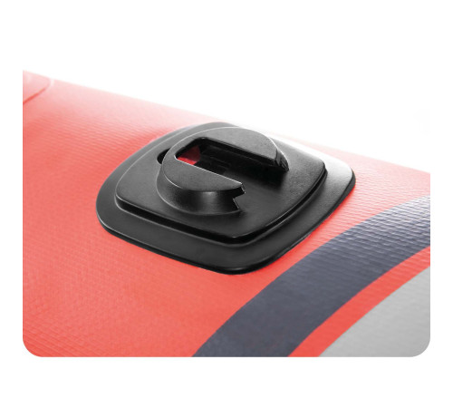 Каяк надувний Intex Excursion Pro K1 305 х 91 х 46 см, червоно-сірий