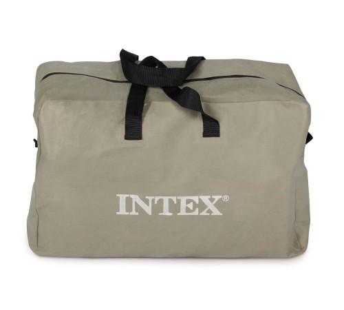 Каяк надувний Intex Excursion Pro K1 305 х 91 х 46 см, червоно-сірий