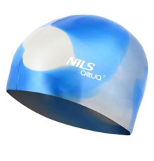 Шапочка для плавання NILS AQUA MX21 голубий