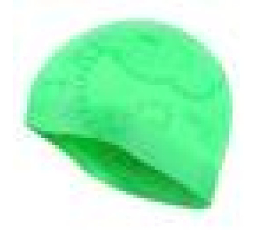 Жіноча шапочка для купання G-TYPE SE24 NILS AQUA силіконова зелена