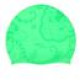 Жіноча шапочка для купання G-TYPE SE24 NILS AQUA силіконова зелена