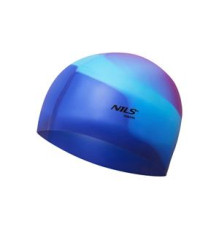 Шапочка для плавання NQC MULTICOLOR M12 NILS AQUA синій