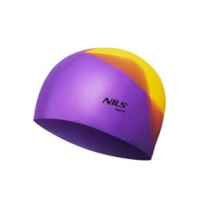 Шапочка для плавання NQC M11 NILS AQUA різнокольорова
