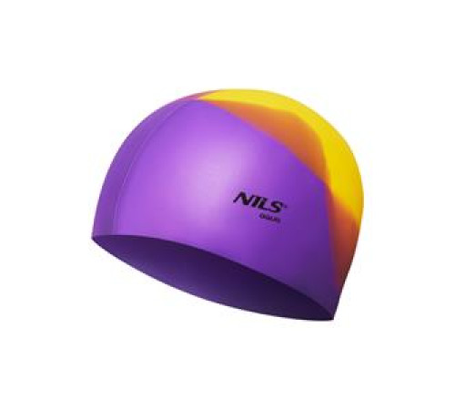 Шапочка для плавання NQC M11 NILS AQUA різнокольорова Шапочка для плавання NQC M11 NILS AQUA різнокольорова