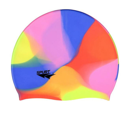 Шапочка для плавання MULTICOLOR MM114 SPURT - барвиста Шапочка для плавання MULTICOLOR MM114 SPURT - барвиста