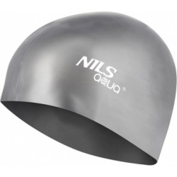Шапочка для плавання G107 NILS AQUA - сіра