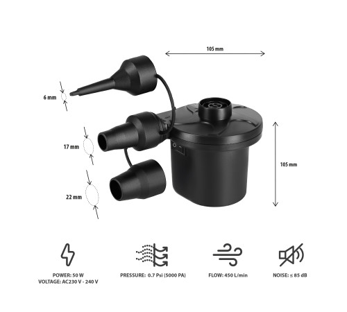 Електричний насос NILS CAMP NC17115