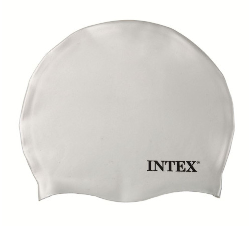 Шапочка для плавання біла від 8 років Intex 55991-white