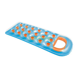 Матрац надувний для плавання Intex 59895-blue блакитний, 188 x 71 см