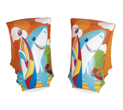 Нарукавники для плавання Bestway 32102-shark, 30 x 15 см Нарукавники для плавання Bestway 32102-shark, 30 x 15 см