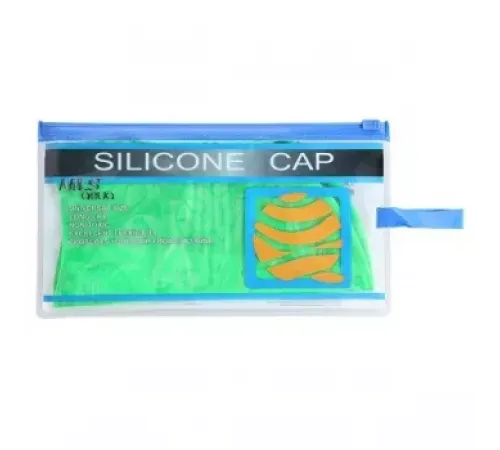 Жіноча шапочка для плавання SE24 G-TYPE NILS AQUA - зелена