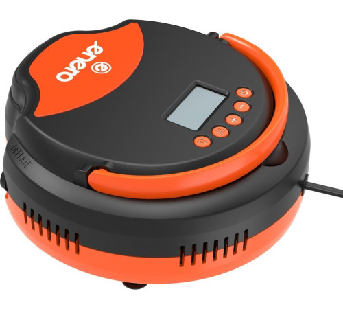 Enero ЕЛЕКТРИЧНИЙ НАСОС ДЛЯ SUP BOARD KAYAK 12V 22PSI ENERO LED Помаранчеви