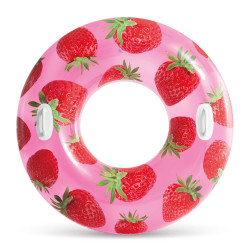 Коло надувне для плавання INTEX 56261 Полуниця, 107 см