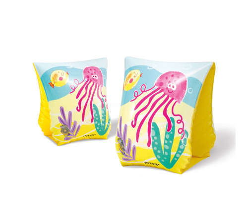 Нарукавники для плавання INTEX 58652 Восьминіг, 23 x 15 см