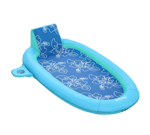 Пліт надувний пляжний зі спинкою Bestway 43733, 191 х 178 х 41 см