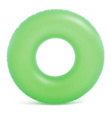 Коло надувне для плавання Intex 59262 Неон зелене, 91 см
