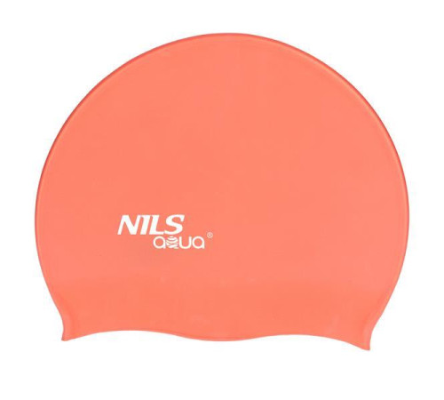 Шапочка для плавання G503 NILS AQUA – помаранчевий/розмір універсальний Шапочка для плавання G503 NILS AQUA – помаранчевий/розмір універсальний