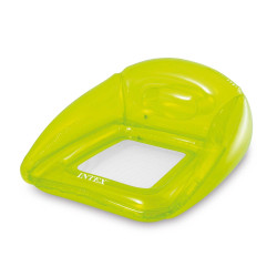 Крісло надувне для плавання INTEX 56802 зелене, 104 х 102 см