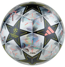 М'яч футбольний Adidas UCL Training Foil IX4068 розмір 3, сіро-чорний