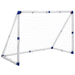 Ворота футбольні Outdoor-Play JC-153A 153 х 130 х 96 см, біло-сині