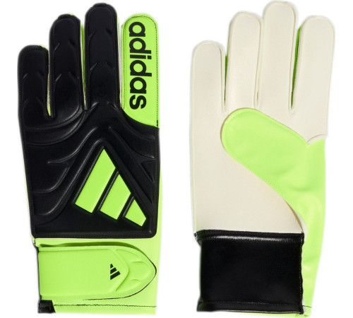 Рукавички воротарські Adidas Copa Club JN5340 р. 10, чорно-зелені Рукавички воротарські Adidas Copa Club JN5340 р. 10, чорно-зелені