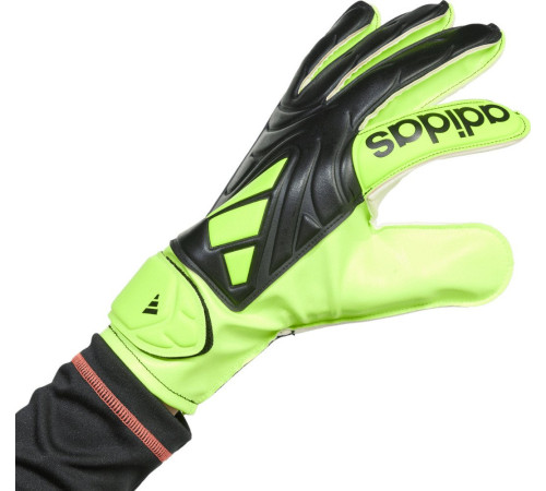 Рукавички воротарські Adidas Copa Club JN5340 р. 10, чорно-зелені Рукавички воротарські Adidas Copa Club JN5340 р. 10, чорно-зелені