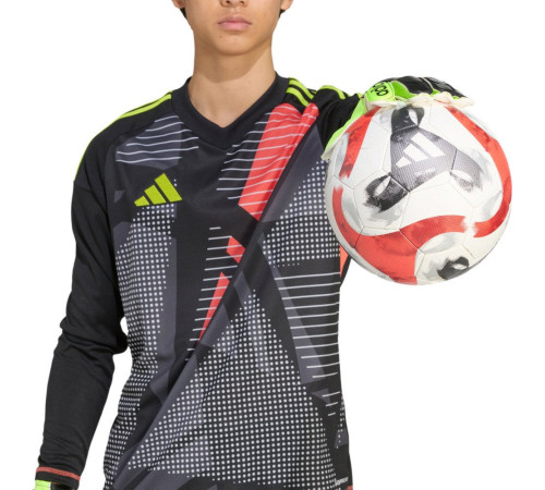 Рукавички воротарські Adidas Copa Club JN5340 р. 10, чорно-зелені Рукавички воротарські Adidas Copa Club JN5340 р. 10, чорно-зелені