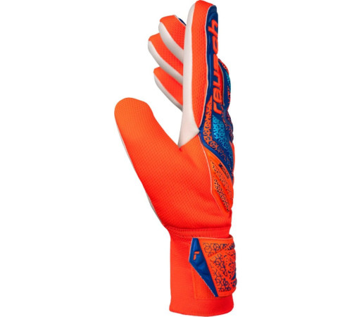 Рукавички воротарські Reusch Attrakt Starter Solid Junior 5572514 2290 р.7,5, помаранчево-сині