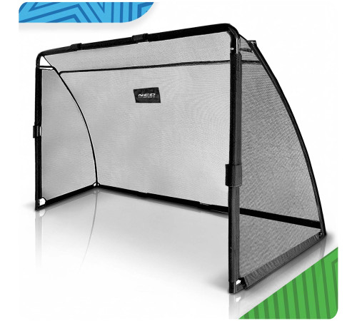 Ворота футбольні Neo‑Sport NS‑487 180 х 120 х 60 см, чорні