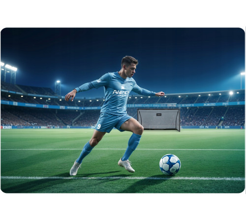 Ворота футбольні Neo‑Sport NS‑487 180 х 120 х 60 см, чорні