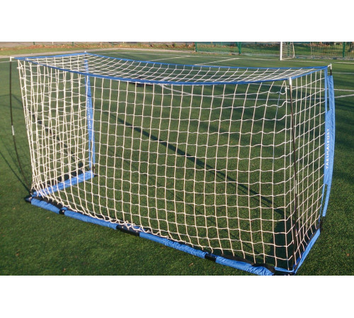 Сітка для воріт Yakimasport UNI ŻAK 300 x 155 см, біло-синя