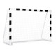 Ворота футбольні Neo-Sport NS-465 300 х 200 х 120 см, чорно-білі