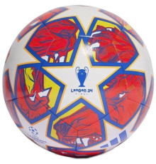 М`яч футбольний Adidas розмір 3, біло-червоний