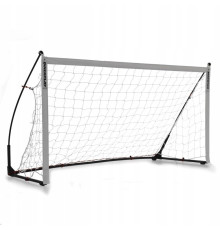 Ворота футбольні Quickplay Kickster Elite 200 х 100 см, чорно-сірі
