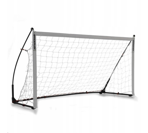 Ворота футбольні Quickplay Kickster Elite 200 х 100 см, чорно-сірі