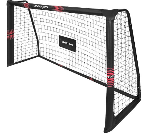 Ворота футбольні Enero Pro 180 x 120 x 60 см, чорні