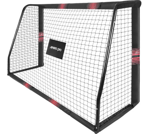 Ворота футбольні Enero Pro 180 x 120 x 60 см, чорні