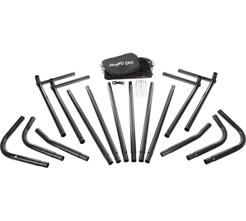 Ворота футбольні Enero Pro 180 x 120 x 60 см, чорні