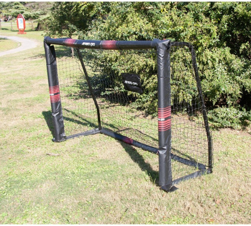 Ворота футбольні Enero Pro 180 x 120 x 60 см, чорні