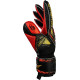 Рукавички воротарські Reusch Attrakt Silver Junior 5572215 7075 р.4,5, чорно-червоні