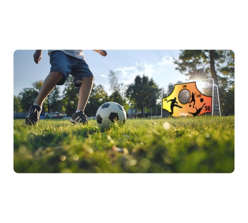 Мішень для футбольних воріт Neo-Sport NS-1477 180 х 120 см, помаранчева