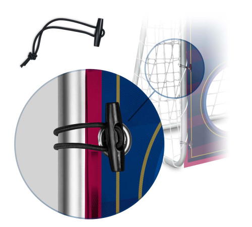 Мішень для футбольних воріт Neo-Sport NS-1475 215 х 150 см, синя