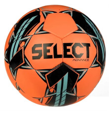 М'яч футбольний Select FB Advance розмір 5, оранжево-чорний