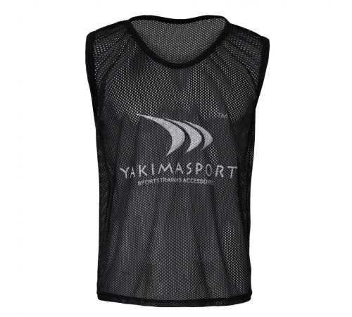 Футбольна манішка Yakimasport чорна Футбольна манішка Yakimasport чорна