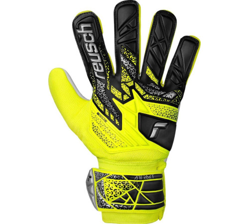 Рукавички воротарські Reusch Attrakt Starter Solid Junior 5572514 2014 р.8, жовто-чорні