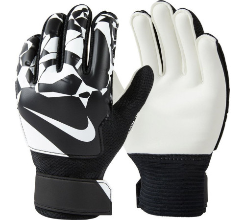 Рукавички воротарські Nike Match JUNIOR HQ0258-010 р. 6, чорно-білий