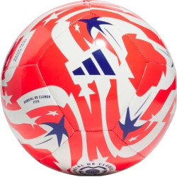М'яч футбольний Adidas FCWC , розмір 5, біло-червоний