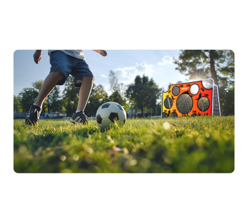 Мішень для футбольних воріт Neo-Sport NS-1478 215 х 150 см, помаранчева